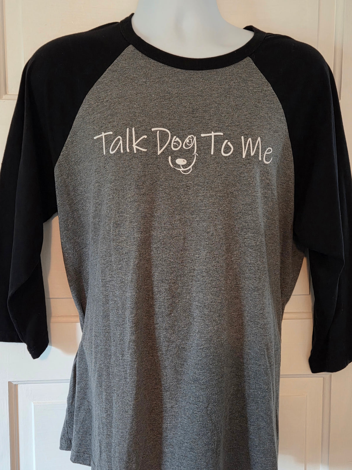 TDTM Unisex Three Quarter Sleeve Baseball T-Shirt